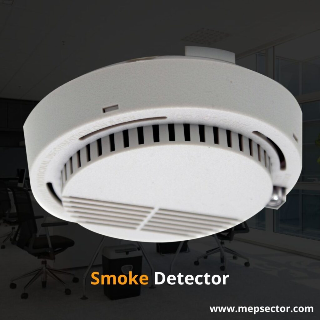smoke detector in fire alarm system