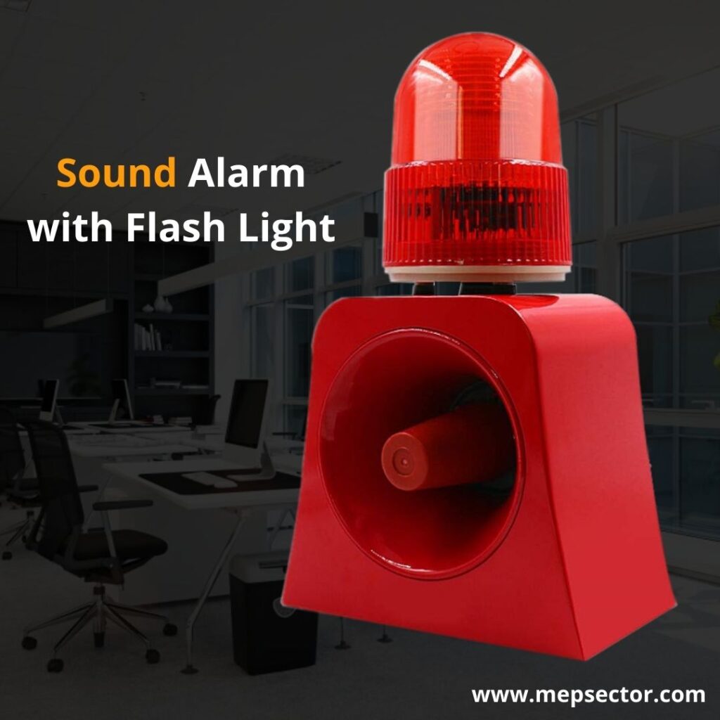 sound alarm